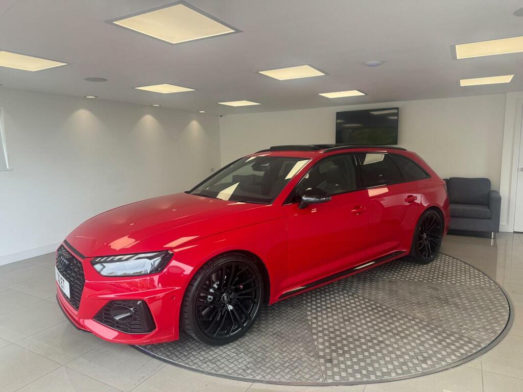 Audi RS4 Avant Estate 2.9 Tfsi V6 Vorsprung Tiptronic Quattro Eur Red