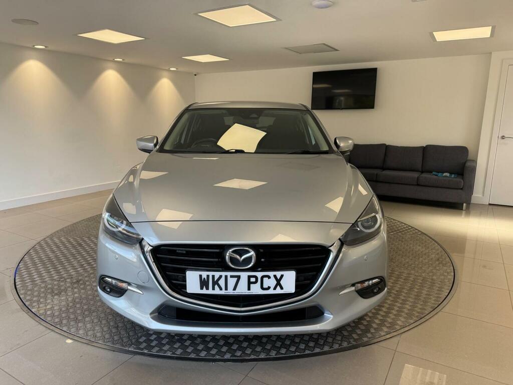 Mazda 3 Hatchback 2.0 Skyactiv-g Sport Nav Euro 6 Ss WK17PCX Silver #4