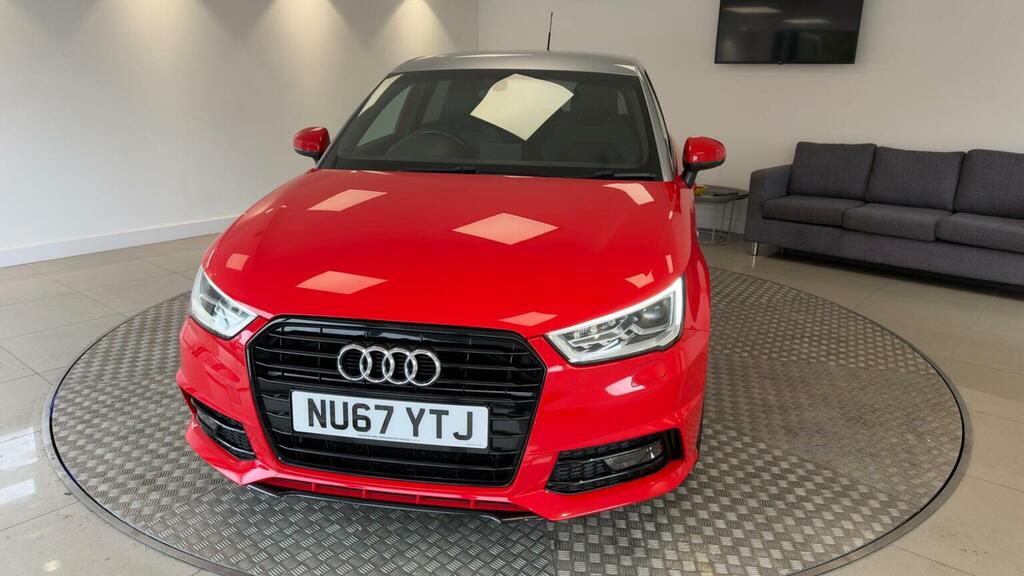 Audi A1 Hatchback 1.6 Tdi Black Edition Sportback Euro 6 Red #4