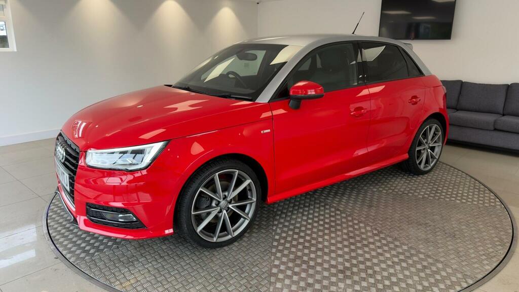 Audi A1 Hatchback 1.6 Tdi Black Edition Sportback Euro 6 Red #5