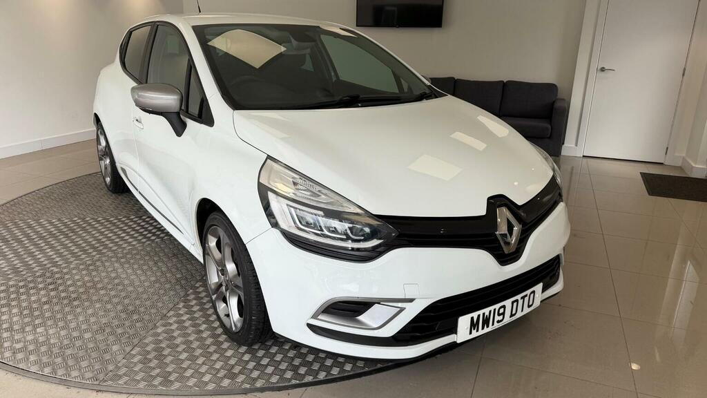 Renault Clio 1.5 Dci Gt Line Euro 6 Ss MW19DTO White #2