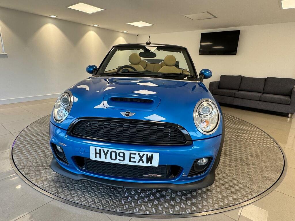 Mini Convertible Convertible 1.6 John Cooper Works Euro 4 2009 Blue #3