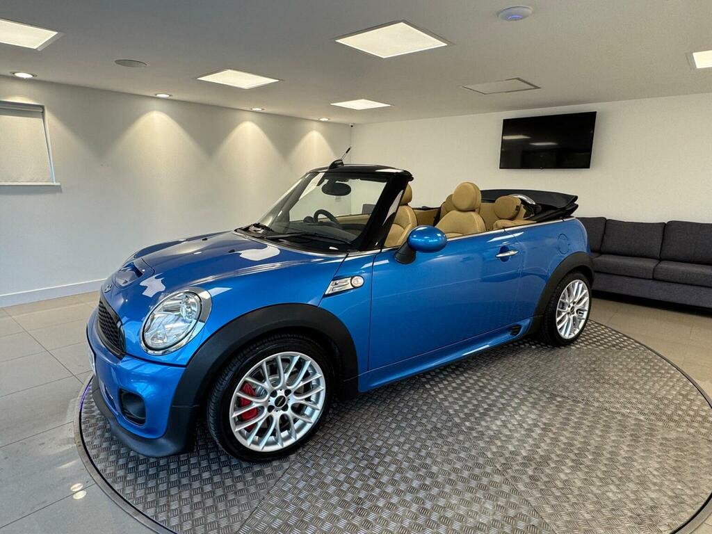 Mini Convertible Convertible 1.6 John Cooper Works Euro 4 2009 Blue