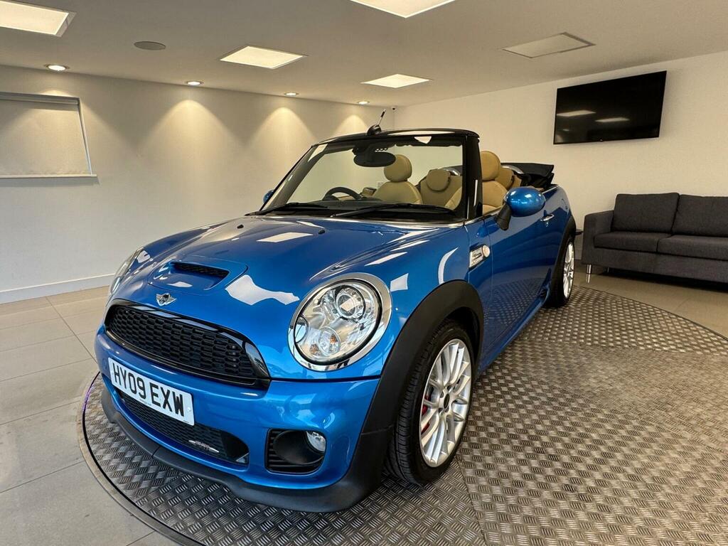 Mini Convertible Convertible 1.6 John Cooper Works Euro 4 2009 Blue #4