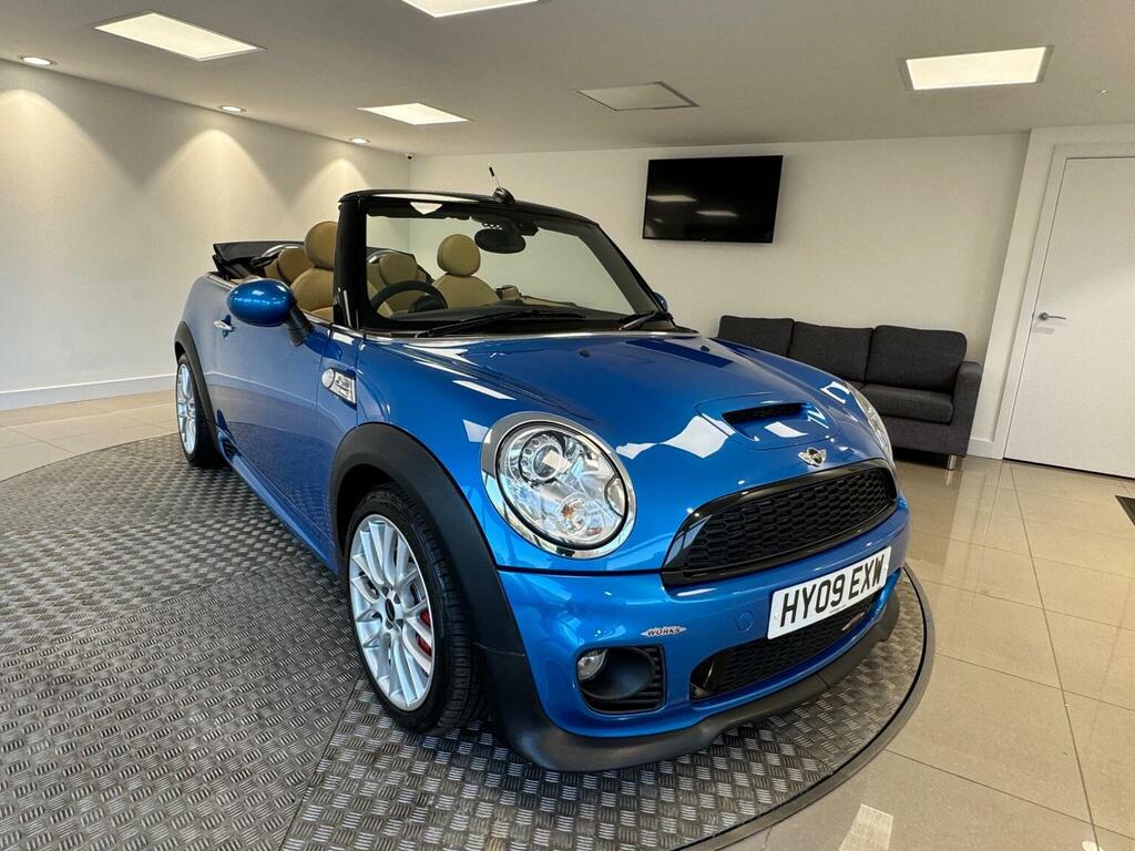 Mini Convertible Convertible 1.6 John Cooper Works Euro 4 2009 Blue #6