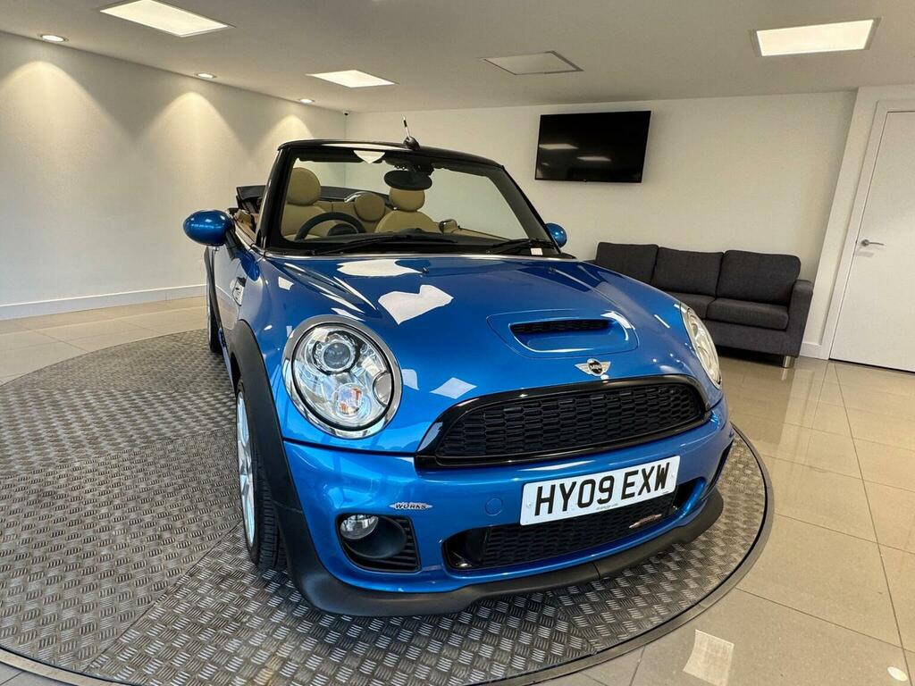 Mini Convertible Convertible 1.6 John Cooper Works Euro 4 2009 Blue #2