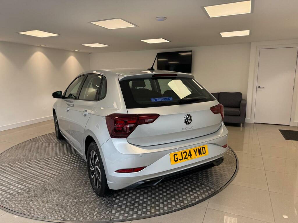 Volkswagen Polo Hatchback 1.0 Tsi Life Dsg Euro 6 Ss 2024 GJ24YWD Silver #4