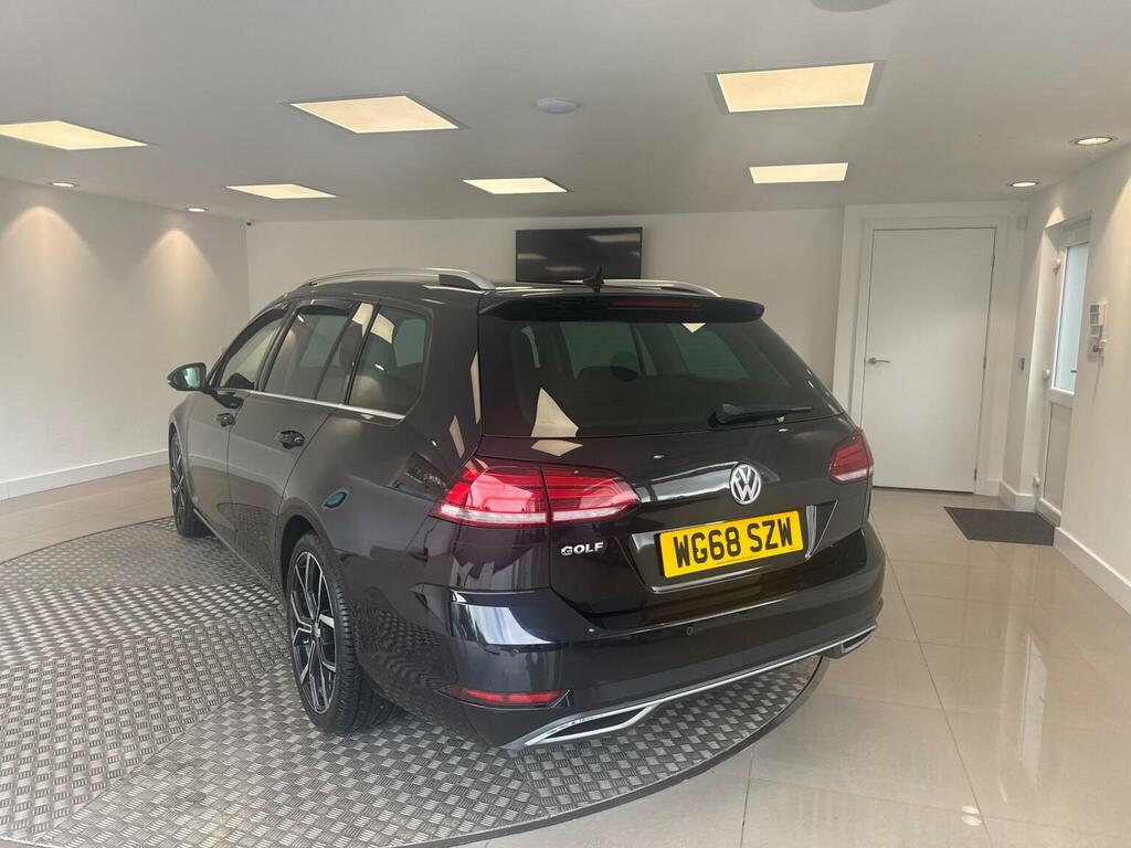 Volkswagen Golf Estate 1.5 Tsi Evo Gt Dsg Euro 6 Ss 20186 WG68SZW Black #4