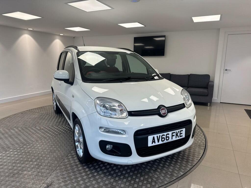 Fiat Panda Hatchback 1.2 Lounge Euro 6 201666 White #2