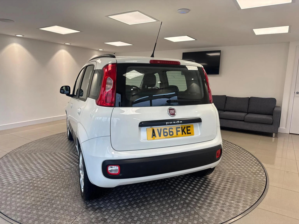 Fiat Panda Hatchback 1.2 Lounge Euro 6 201666 White #4