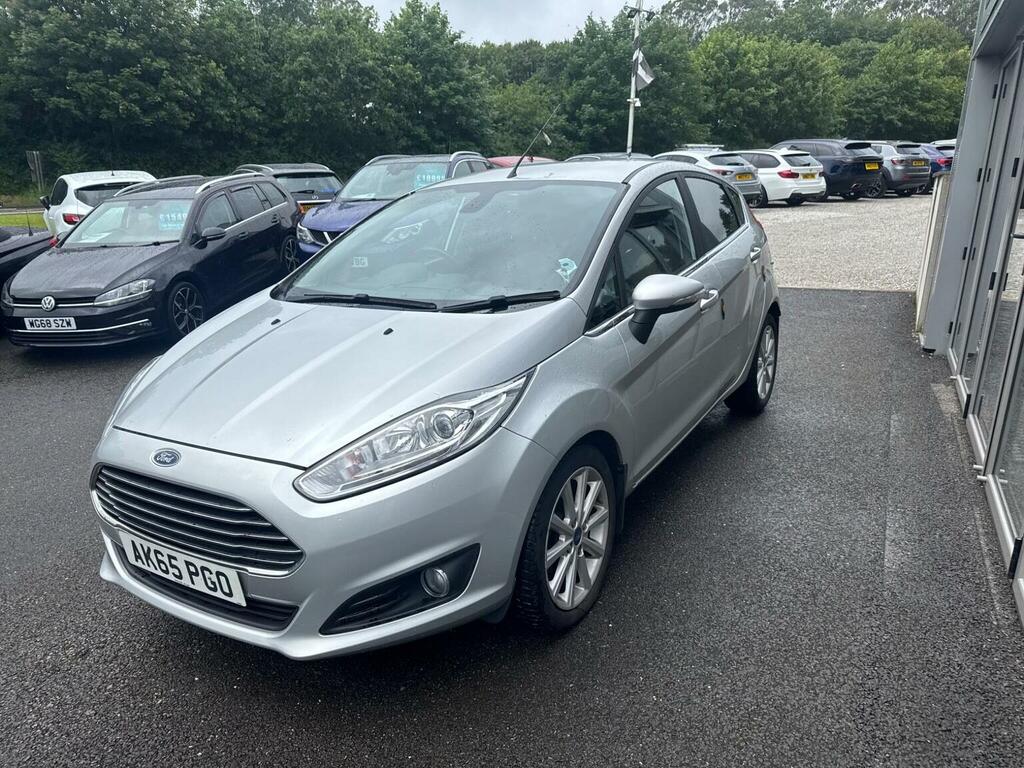 Ford Fiesta 1.5 Tdci Titanium Euro 6 AK65PGO Silver #2