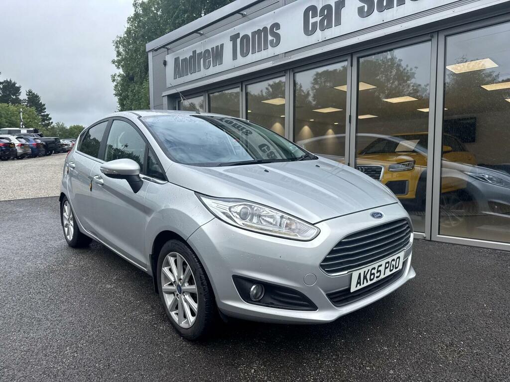 Ford Fiesta 1.5 Tdci Titanium Euro 6 AK65PGO Silver #4