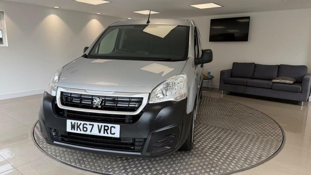 Peugeot Partner Panel Van 1.6 Bluehdi 854 Professional L1 201 Silver #4