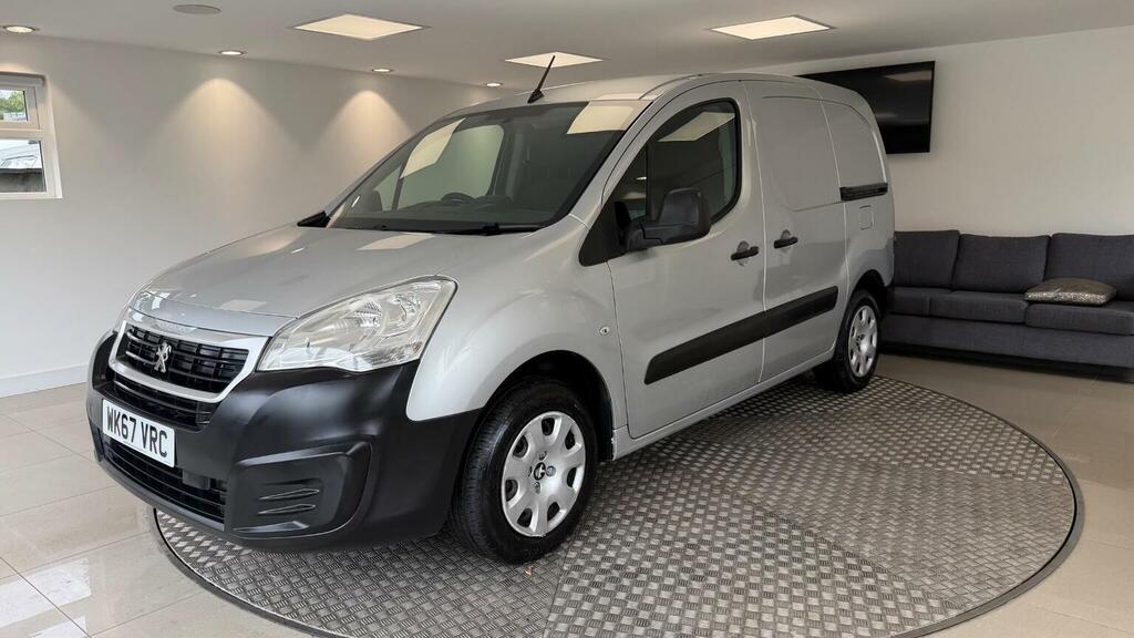 Peugeot Partner Panel Van 1.6 Bluehdi 854 Professional L1 201 Silver #2