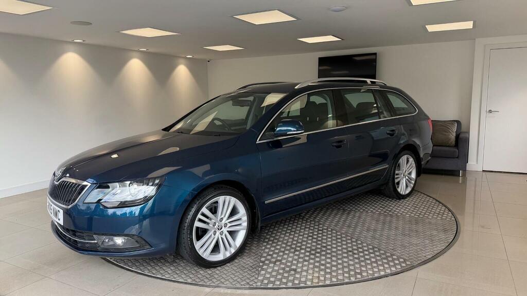 Skoda Superb 2.0 Tdi Elegance Dsg Euro 5 Ss Blue