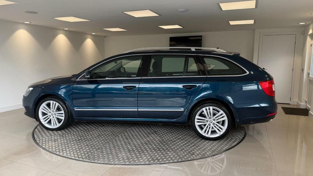 Skoda Superb 2.0 Tdi Elegance Dsg Euro 5 Ss Blue #6