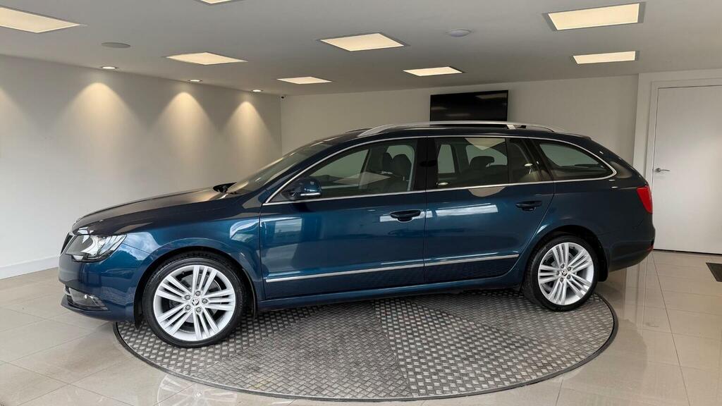 Skoda Superb 2.0 Tdi Elegance Dsg Euro 5 Ss Blue #4