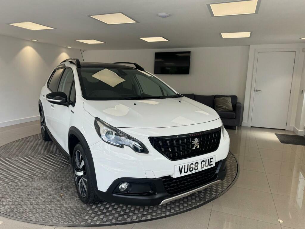 Peugeot 2008 1.2 Puretech Gt Line Eat Euro 6 Ss White #2