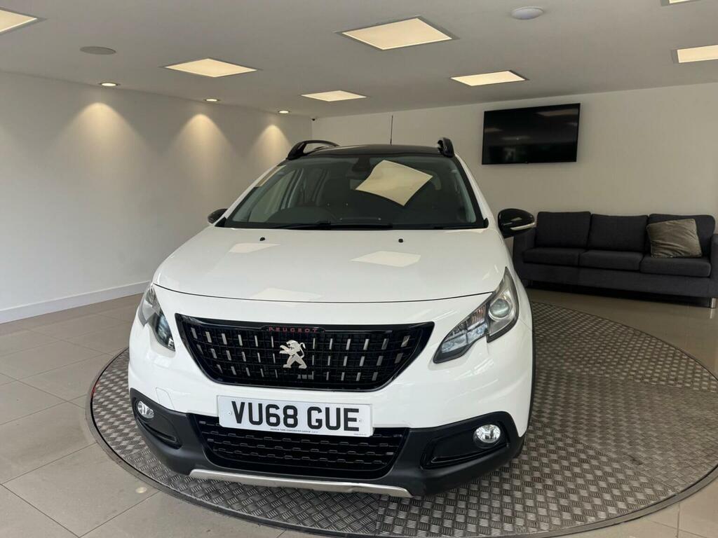 Peugeot 2008 1.2 Puretech Gt Line Eat Euro 6 Ss White #3