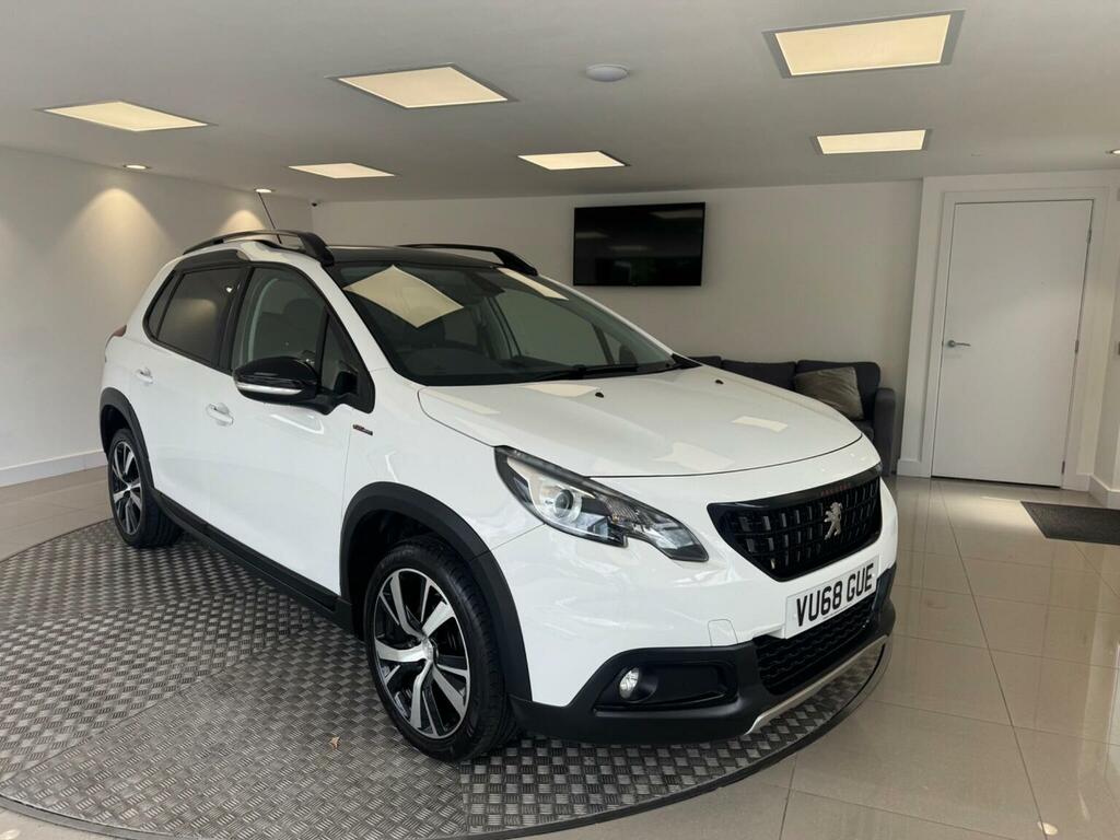 Peugeot 2008 1.2 Puretech Gt Line Eat Euro 6 Ss White #5