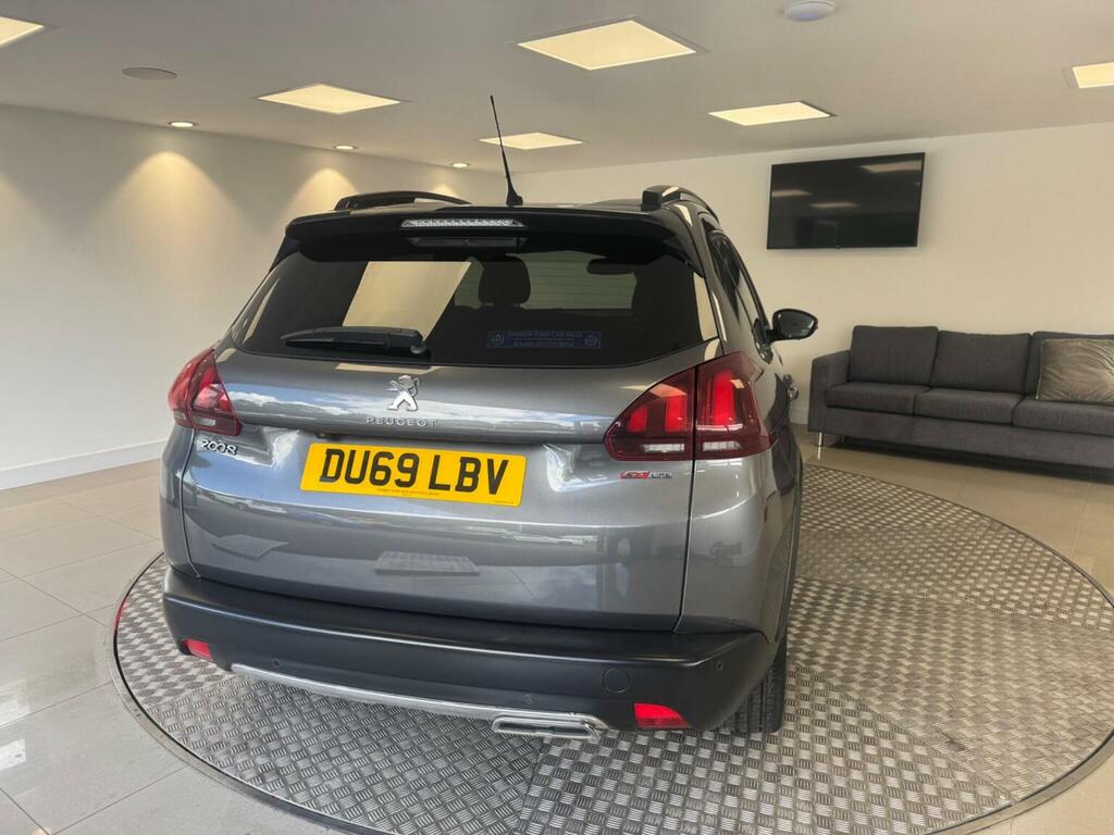 Peugeot 2008 1.2 Puretech Gt Line Euro 6 Ss Grey #4