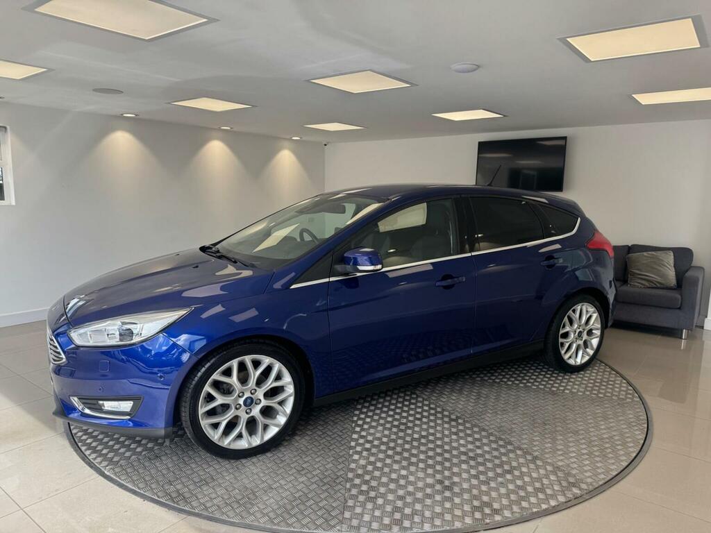 Ford Focus 1.5 Tdci Titanium X Euro 6 Ss Blue