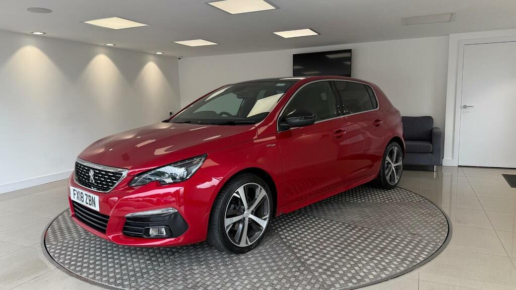 Peugeot 308 1.2 Puretech Gt Line Eat Euro 6 Ss Red