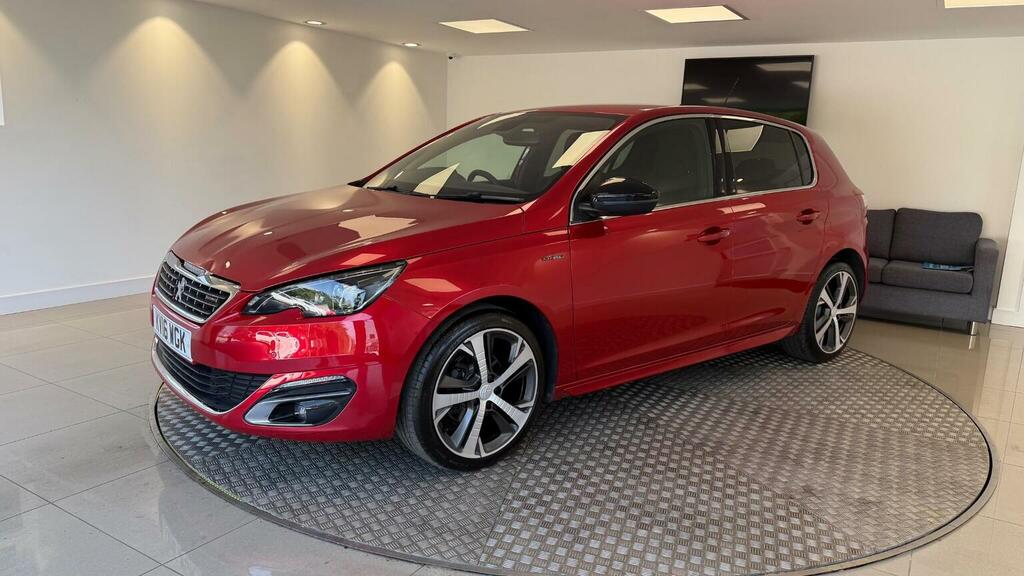 Peugeot 308 1.6 Bluehdi Gt Line Euro 6 Ss Red #2