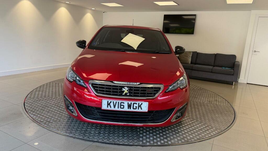 Peugeot 308 1.6 Bluehdi Gt Line Euro 6 Ss Red #6