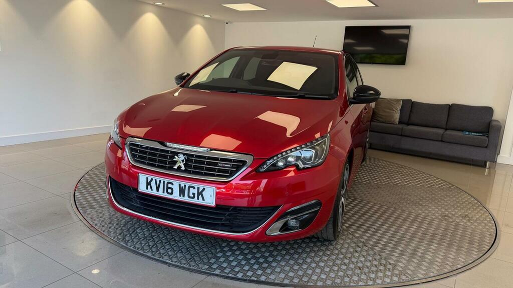 Peugeot 308 1.6 Bluehdi Gt Line Euro 6 Ss Red #5