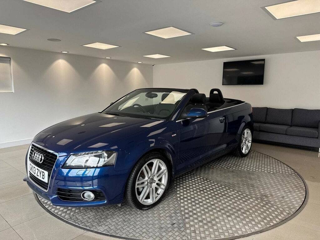 Audi A3 Cabriolet Tdi S Line Convertible Silver #10