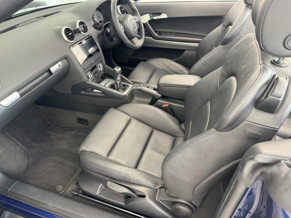 Audi A3 Cabriolet Tdi S Line Convertible Silver #38