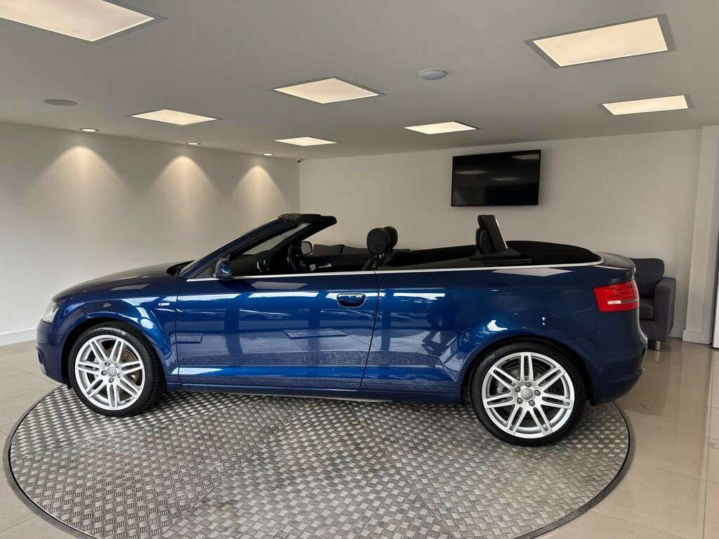 Audi A3 Cabriolet Tdi S Line Convertible Silver #16