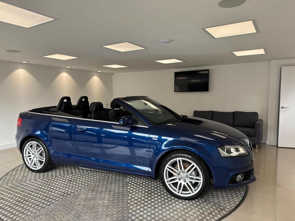 Audi A3 Cabriolet Tdi S Line Convertible Silver #20