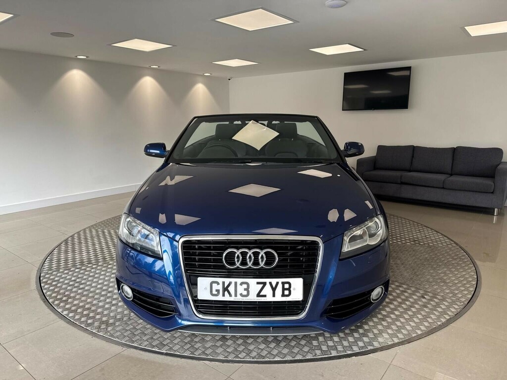 Audi A3 Cabriolet Tdi S Line Convertible Silver #8