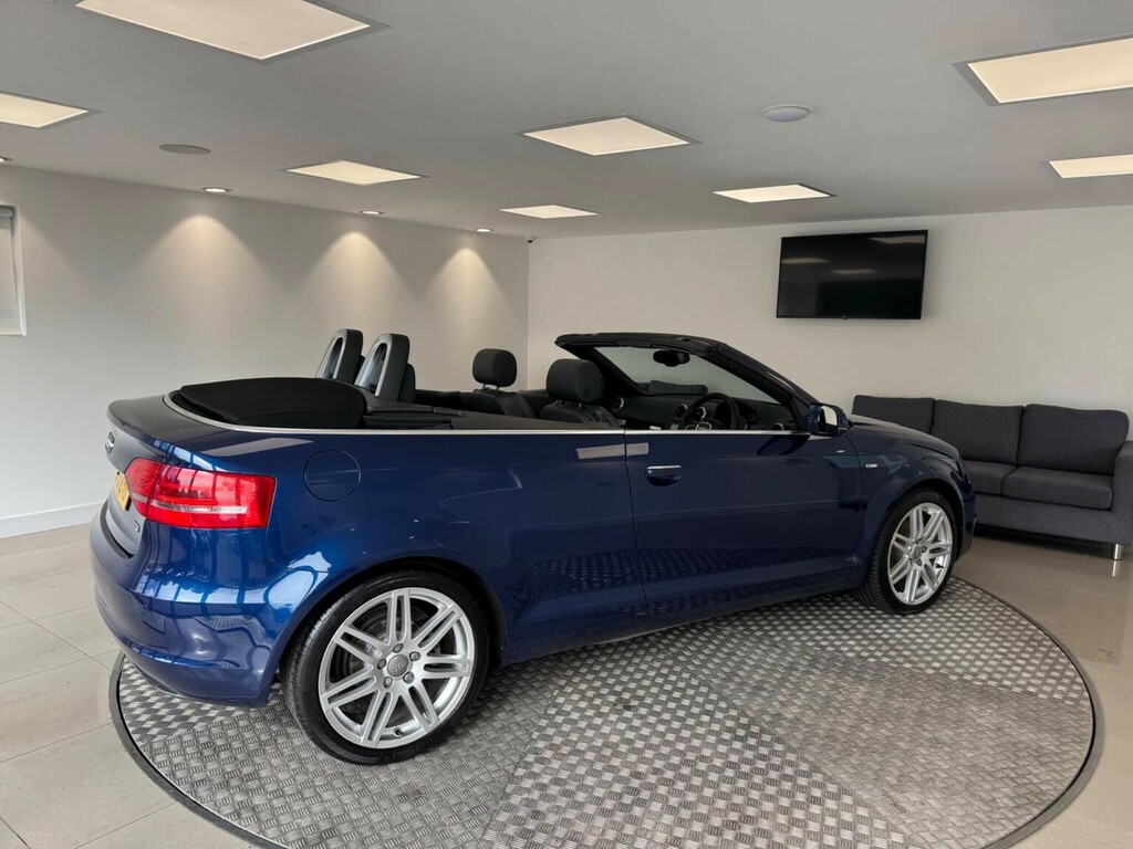 Audi A3 Cabriolet Tdi S Line Convertible Silver #24