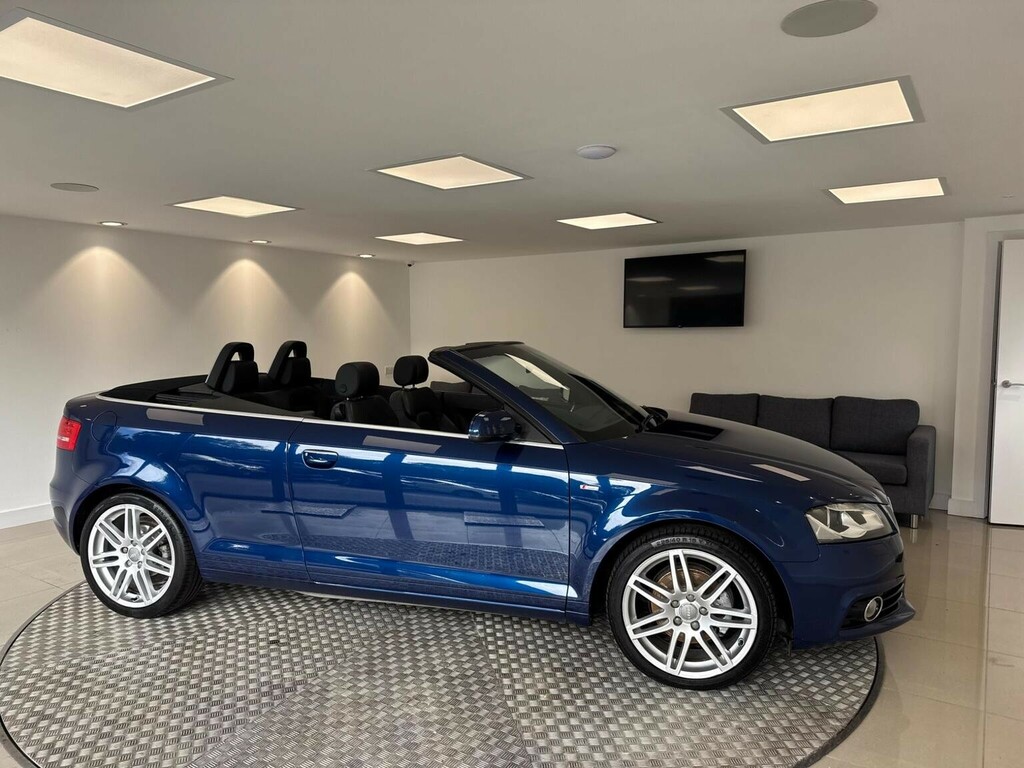 Audi A3 Cabriolet Tdi S Line Convertible Silver #21
