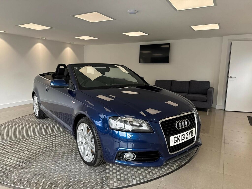 Audi A3 Cabriolet 2.0 Tdi S Line Final Edition Euro 5 Ss Blue #6