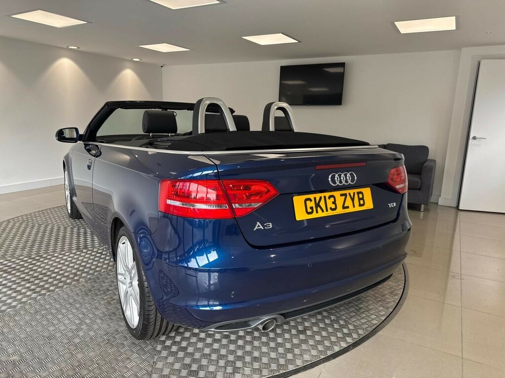 Audi A3 Cabriolet 2.0 Tdi S Line Final Edition Euro 5 Ss Blue #5