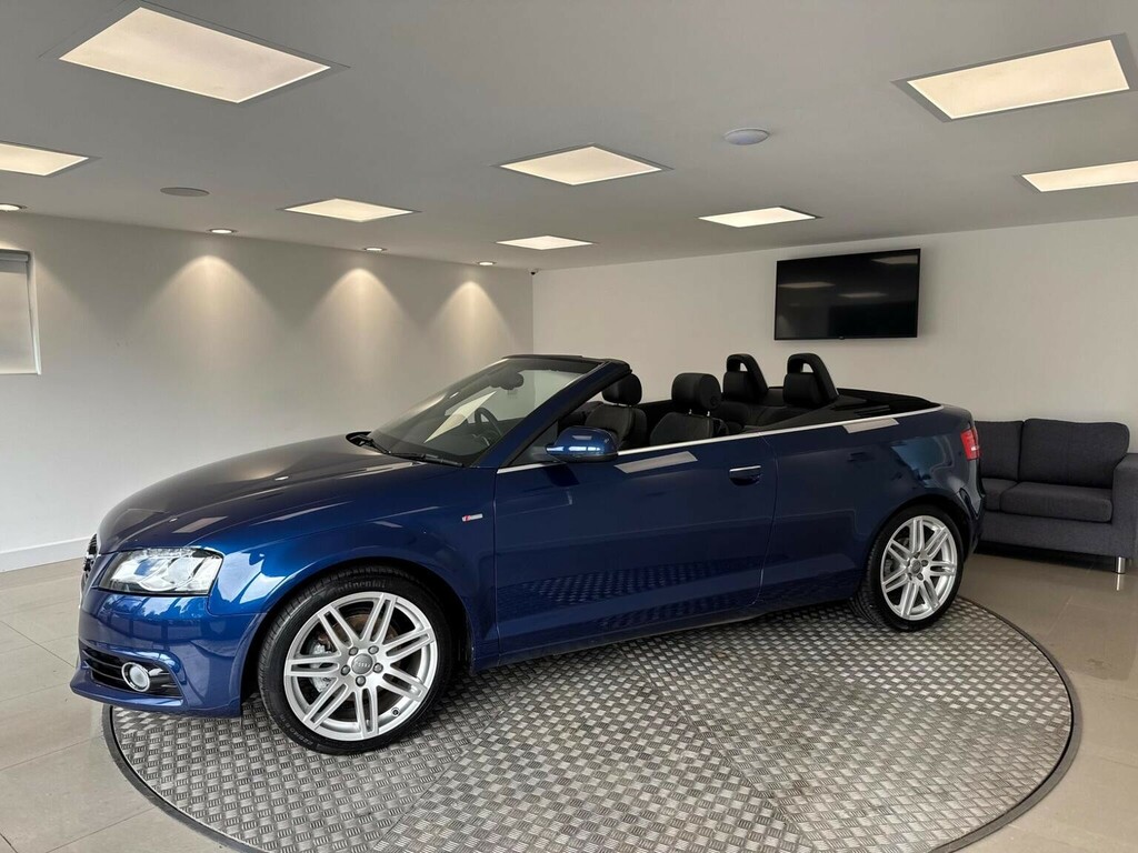 Audi A3 Cabriolet 2.0 Tdi S Line Final Edition Euro 5 Ss Blue