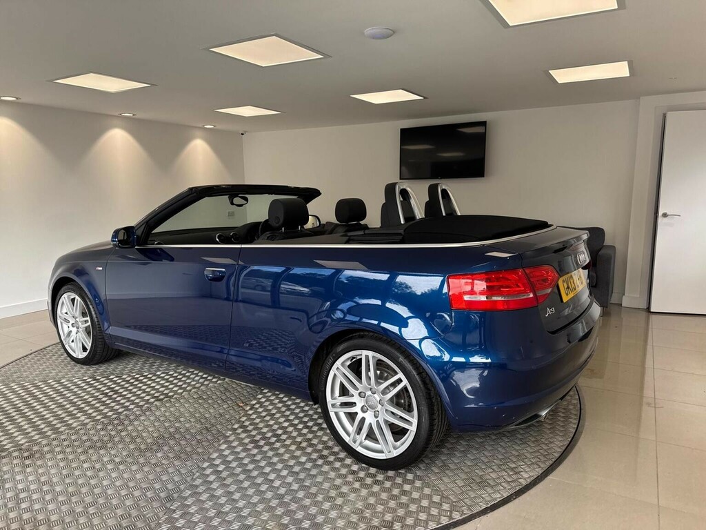 Audi A3 Cabriolet Tdi S Line Convertible Silver #14