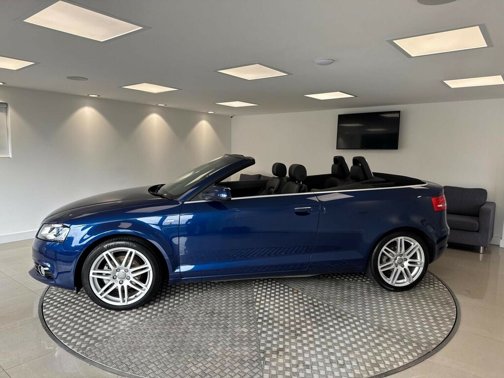 Audi A3 Cabriolet Tdi S Line Convertible Silver #18