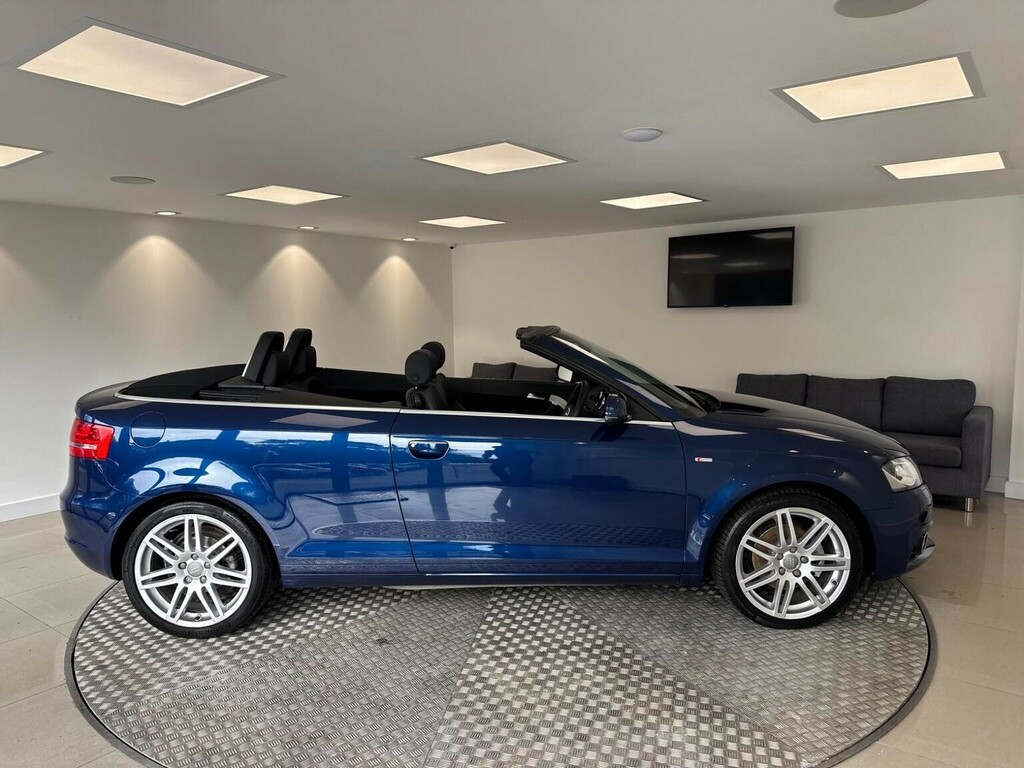 Audi A3 Cabriolet Tdi S Line Convertible Silver #22