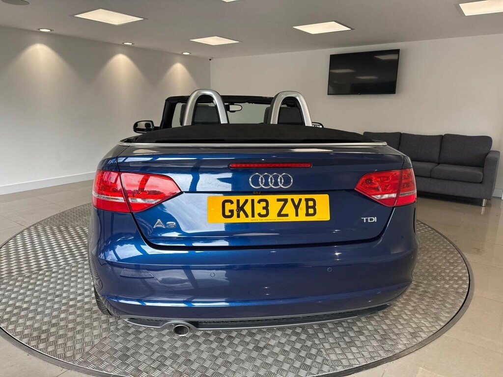 Audi A3 Cabriolet Tdi S Line Convertible Silver #19