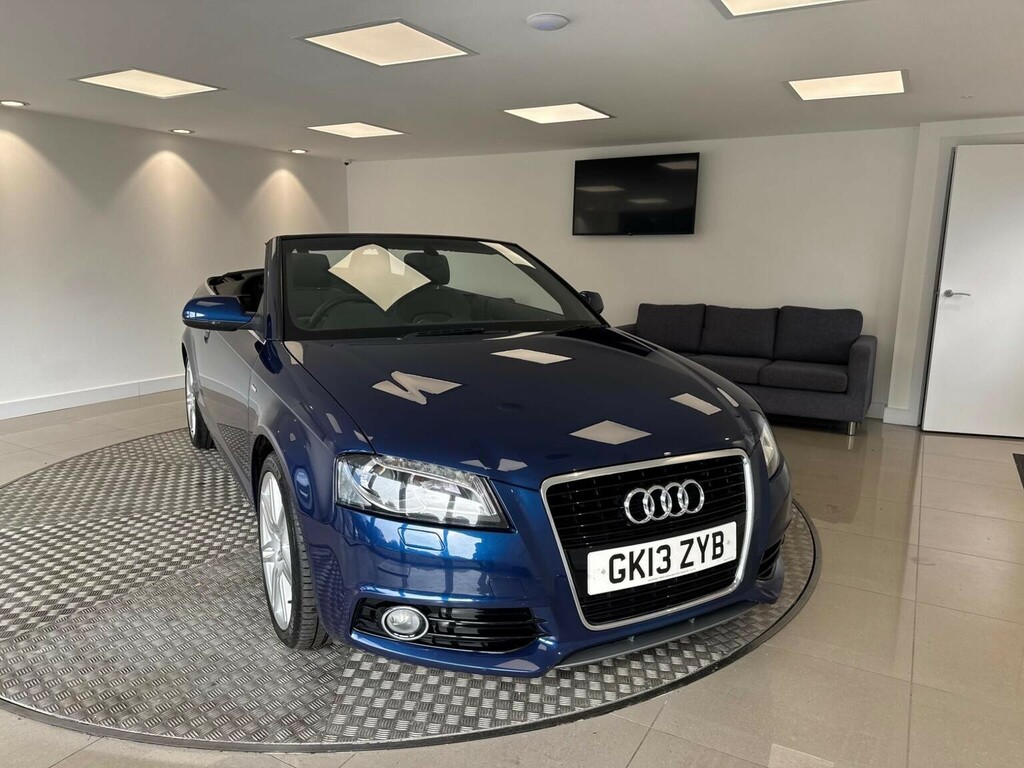 Audi A3 Cabriolet 2.0 Tdi S Line Final Edition Euro 5 Ss Blue #3