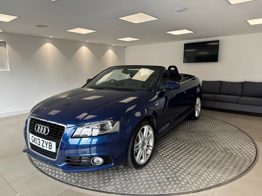 Audi A3 Cabriolet Tdi S Line Convertible Silver #11