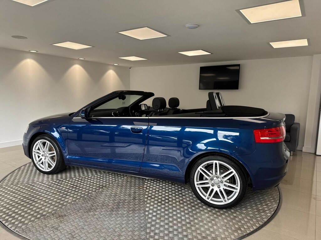 Audi A3 Cabriolet Tdi S Line Convertible Silver #15