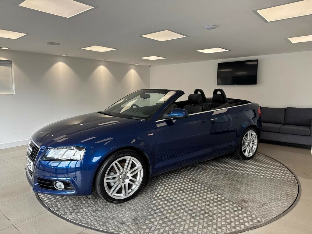 Audi A3 Cabriolet 2.0 Tdi S Line Final Edition Euro 5 Ss Blue #2