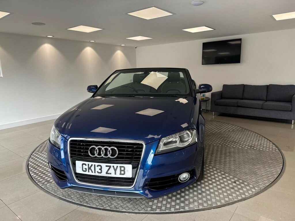 Audi A3 Cabriolet 2.0 Tdi S Line Final Edition Euro 5 Ss Blue #4