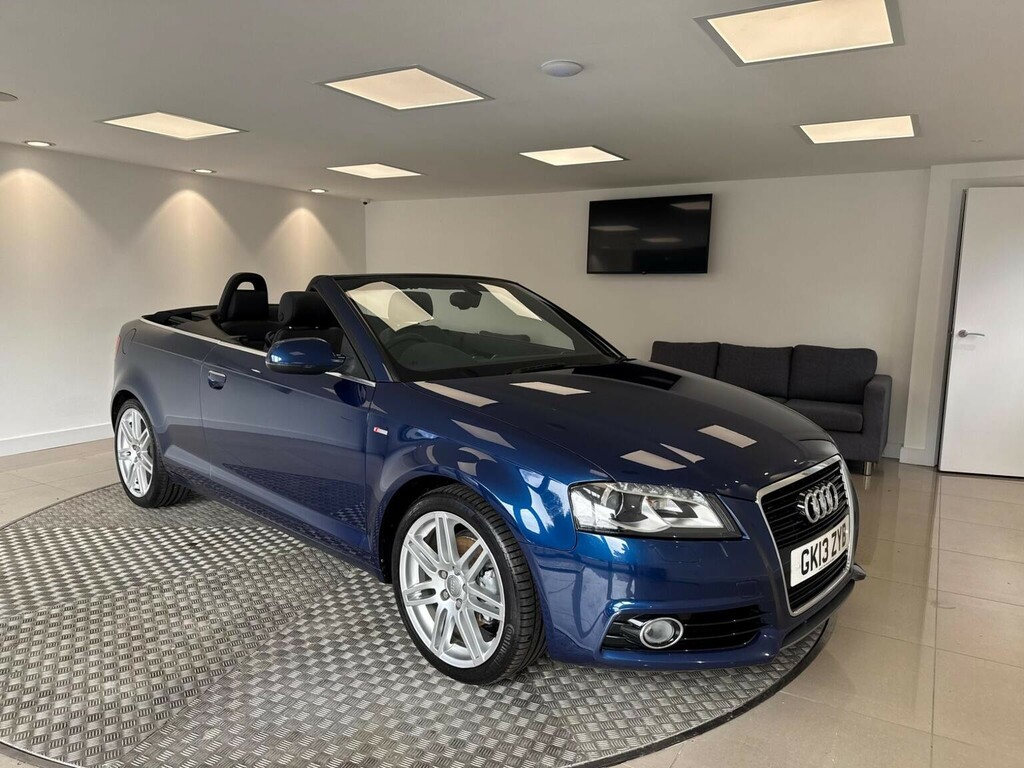 Audi A3 Cabriolet Tdi S Line Convertible Silver #7